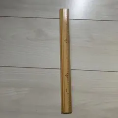 木製定規 30cm メートル法・インチ併記