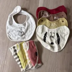 スヌーピー 西松屋 スタイ セット 新品未使用