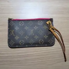 LOUIS VUITTON モノグラム ポーチ ストラップ付き