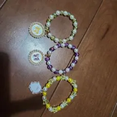 カラフルブレスレット3個セット