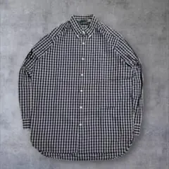 J.CREW 長袖チェックシャツ ボタンダウン 90s USA規格
