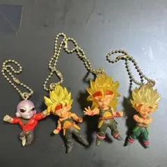 ドラゴンボール ガチャ　キーホルダー　4体セット