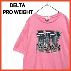 DELTA PRO WEIGHT 半袖 プリント Tシャツ ニューヨーク NY