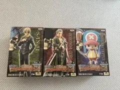 ONE PIECE DXフィギュア グランドラインマン ゾロ　サンジ　チョッパー