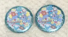 サンリオキャラクターズ キラキラBIG缶バッジ ハンギョドン 2個セット