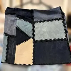 ZARA スウェード　ミニスカートのサムネイル