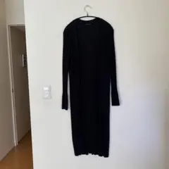 バンヤードストーム　ブラックロングカーディガン