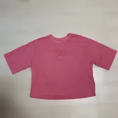 DIESEL レディース　半袖Tシャツ ピンクのサムネイル