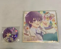 すとぷり　ななもり。くん　なーくん　はじまりの物語　映画特典　ミニ色紙　缶バッチ