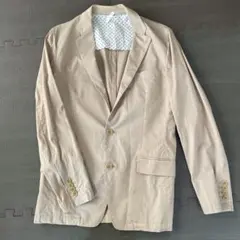 JOSEPH HOMME オンワード　46 綿　麻　ジャケット　ベージュ　春夏のサムネイル
