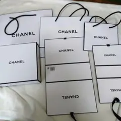 CHANEL ショッピングバッグ3枚 ギフトバッグ2枚 ギフトボックス1個セット