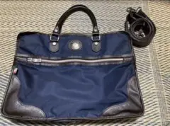★オロビアンコ　ビジネスバッグ トートバッグ ダークブルー★