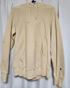 Champion チャンピオン リバースウィーブ パーカー L ベージュ