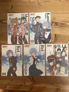 エヴァンゲリオン　UCC　ポストカード（５枚） 2025年最新】ucc エヴァンゲリオン ポストカードの人気アイテム - メルカリ