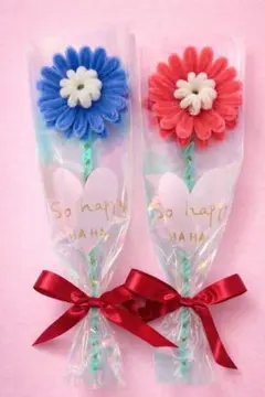 モールフラワー・枯れない花・ガーベラ・2本セット