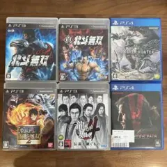 PS3/PS4 ゲームソフトセット