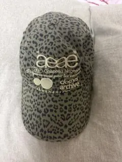 aeae レオパード柄 キャップ