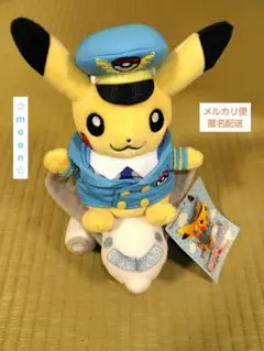 はっちゃき様用【ポケモンセンター限定】 飛行機　ピカチュウ　ぬいぐるみ　2017