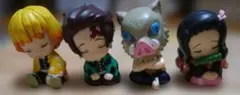 鬼滅の刃 肩ズンfig.　ガチャガチャ 4種セット