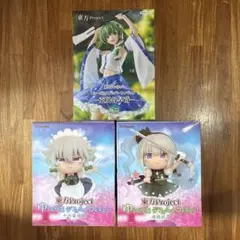 東方Project　東風谷早苗　魂魄妖夢　十六夜咲夜　フィギュア　セット