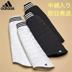 即日発送　新品9900円　アディダスゴルフ　中わた入りレッグウォーマー　黒
