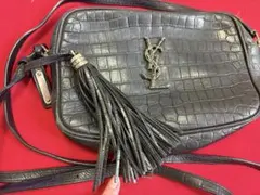 SAINT LAURENT ショルダーバッグ クロコ型　値下げのサムネイル