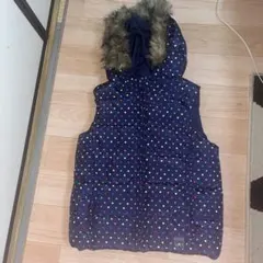 GAP ドット柄中綿ベスト 100cm~