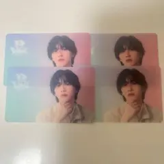 BON BON VOYAGE初回限定版1 クリアソロカード特典　4枚セット