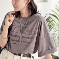 Classical Elf JaVa コラボ 刺繍Tシャツ ブラウン M