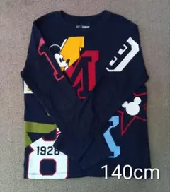 GAP ミッキーマウス 長袖 Tシャツ 140cm