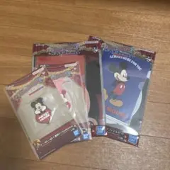 Disney Fantasia ミッキーマウス クリアファイルセット　F賞　G賞