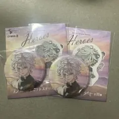 叢雲カゲツ　缶バッジ＆ダイカットステッカー　にじさんじin海の家