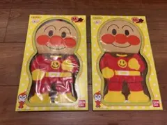 新品未使用　アンパンマンタオル2枚　便利な留め具付き