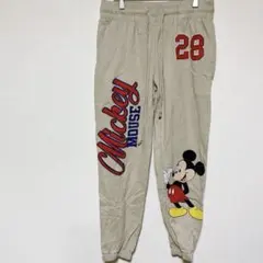 【ディズニー公式】ミッキーマウス スウェットパンツ ジョガーパンツ タン S