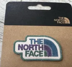 アイロン ワッペン　新品　ノースフェイス 光る