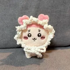 ちいかわ おすわりぬいぐるみ ぬい服 編み物 ボンネット帽 古本屋