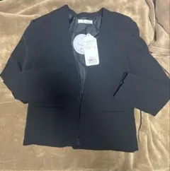 SHOO・LA・RUE ノーカラージャケット 黒　引越しに伴い最終値下げ