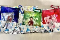 プロセカxスシローコラボ　マルチポーチ～星乃一歌 花里みのり 小豆沢こはねセット