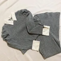 FREES MART フリーズマート　パワショルギンガムチェックセットアップ