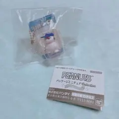 パッケージ ミニチュア コレクション　オラフ スヌーピー バンダイ
