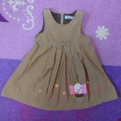 ミキハウス　うさこちゃんジャンパースカート100