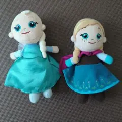 アナと雪の女王　アナ＆エルサのぬいぐるみセット