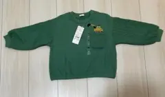 【新品・未使用】SIMPLE FREE　長袖トレーナー　ショベルカー刺繍　95