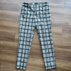 【BOSCH 】チェック柄 パンツ 秋冬用