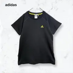 k0170 アディダス Tシャツ 黒 L スポーツウェア クライマライト 春夏