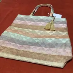 新品　着物正絹　おしゃれ和装バックのサムネイル