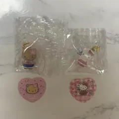 あ*ぼ様 ハローキティ　トレーディング　マスコットストラップ2 コギャル日焼け