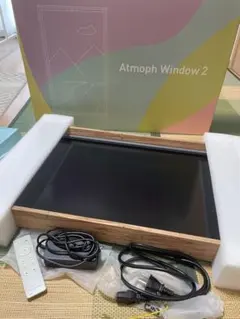 Atmoph Window 2 アトモフ ディズニー カリモク製の高級フレーム