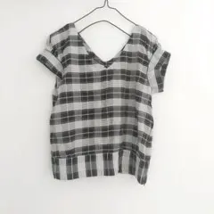 美品 ドゥーズィエムクラス ギャザースリーブ トップスのサムネイル