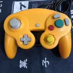 任天堂　ゲームキューブ　オレンジ　コントローラー　互換品　動作確認済